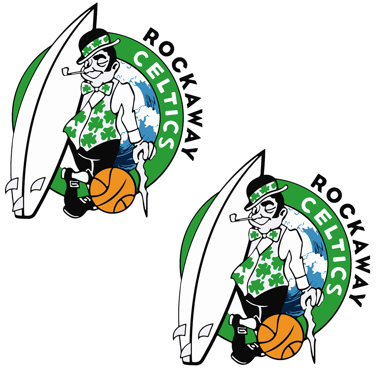 Rockaway Celtics Sticker 2-Pack