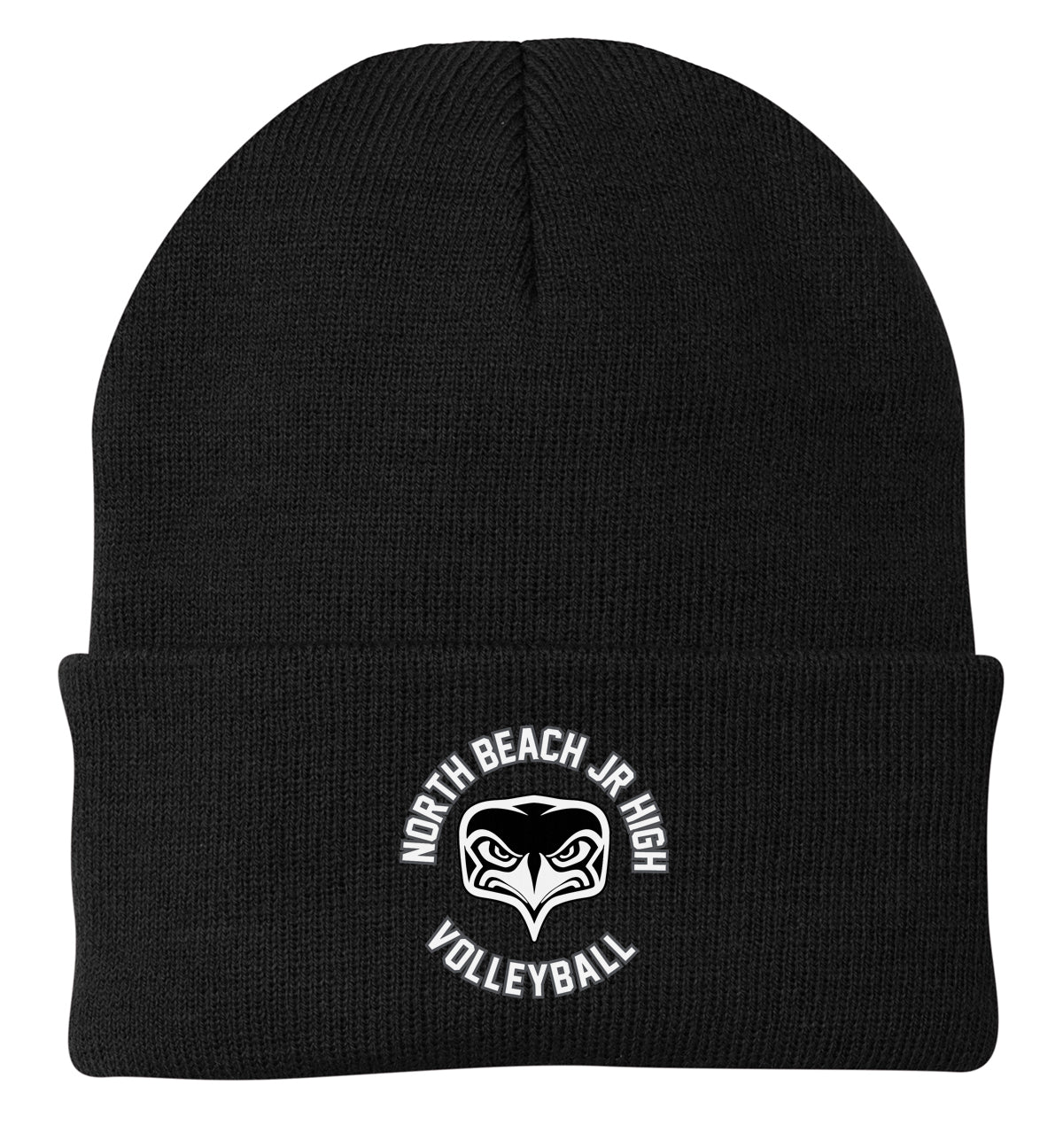 North Beach Jr. High Volleyball Knit Beanie