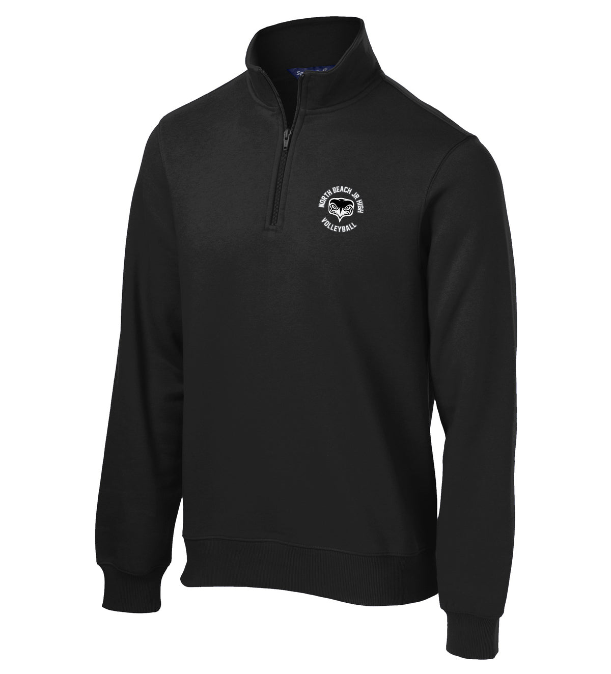 North Beach Jr. High Volleyball 1/4 Zip Fleece