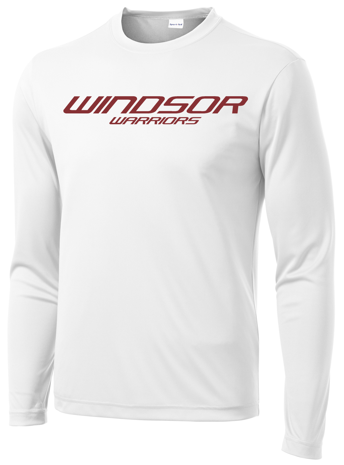 Windsor White Long Sleeve Performance Shirt
