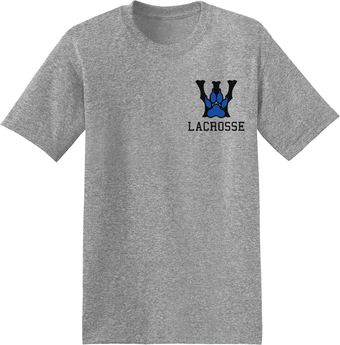 West Houston Wolves Grey T-Shirt