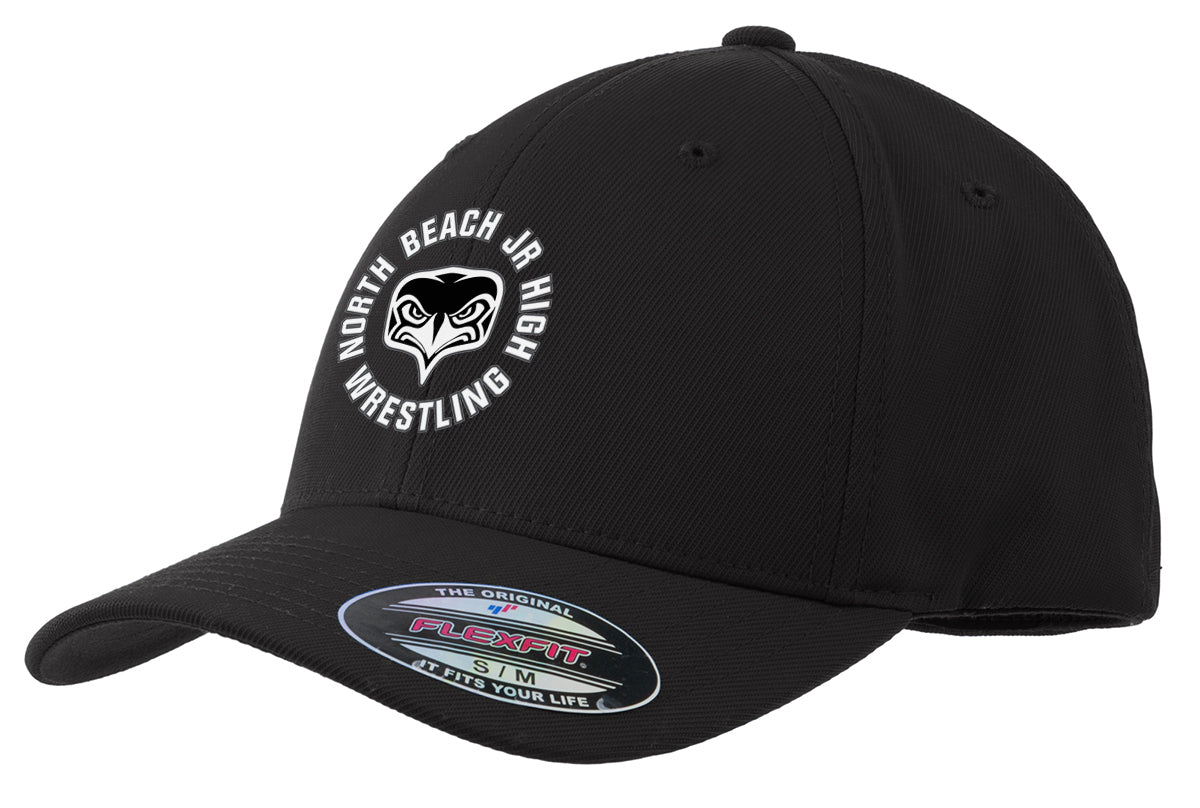 North Beach Jr. High Wrestling Flex-Fit Hat