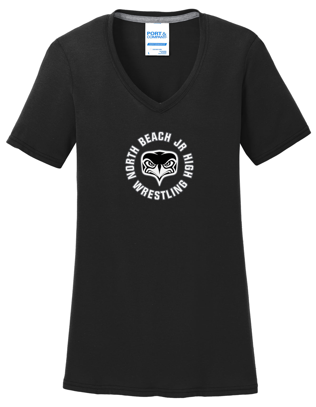 North Beach Jr. High Wrestling Women's T-Shirt