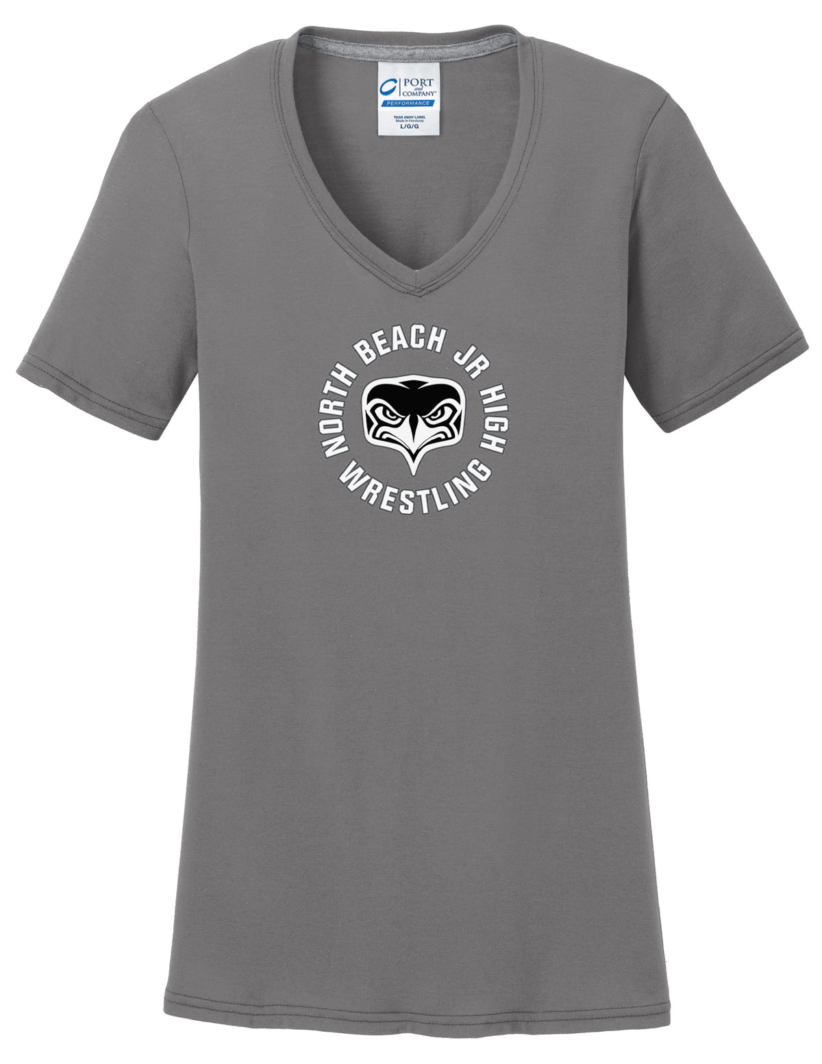 North Beach Jr. High Wrestling Women's T-Shirt