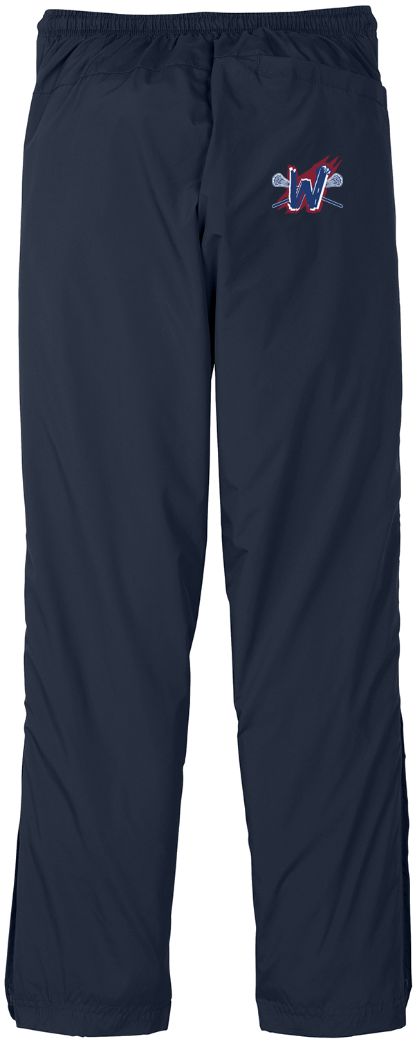 Woodstock Lacrosse Navy Rain/Wind Pants