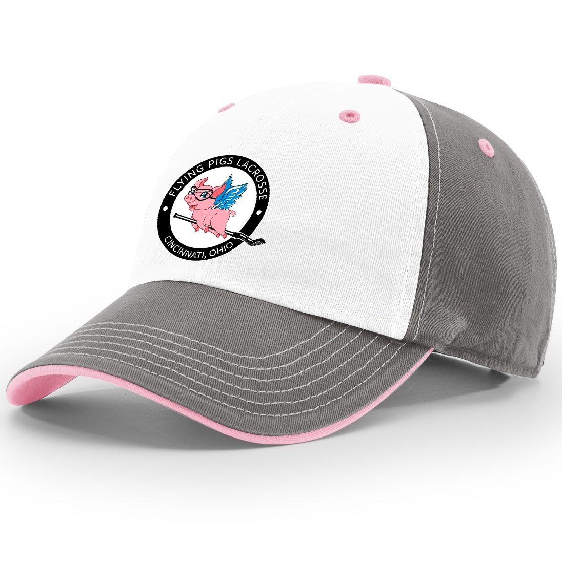 Flying Pigs Lacrosse Richardson Washed Hat