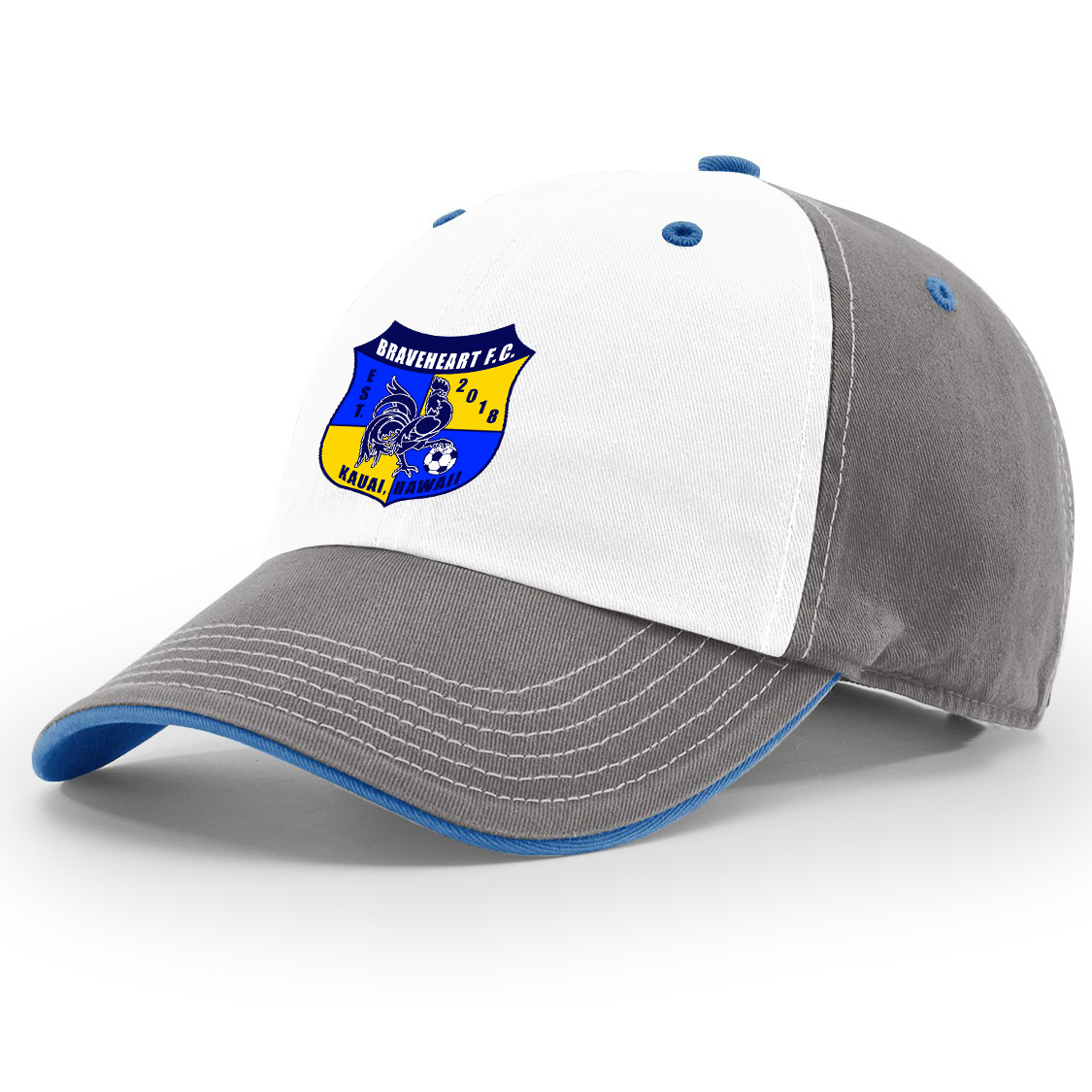 Kauai Braveheart FC Richardson Washed Hat