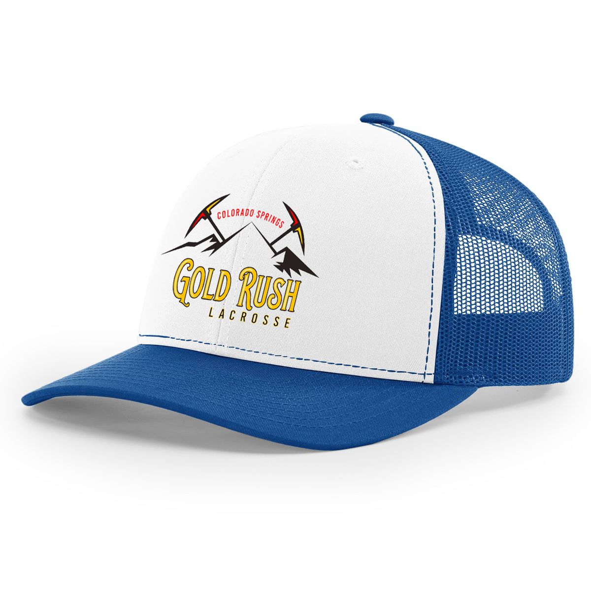 Gold Rush Lacrosse Snapback Trucker Cap