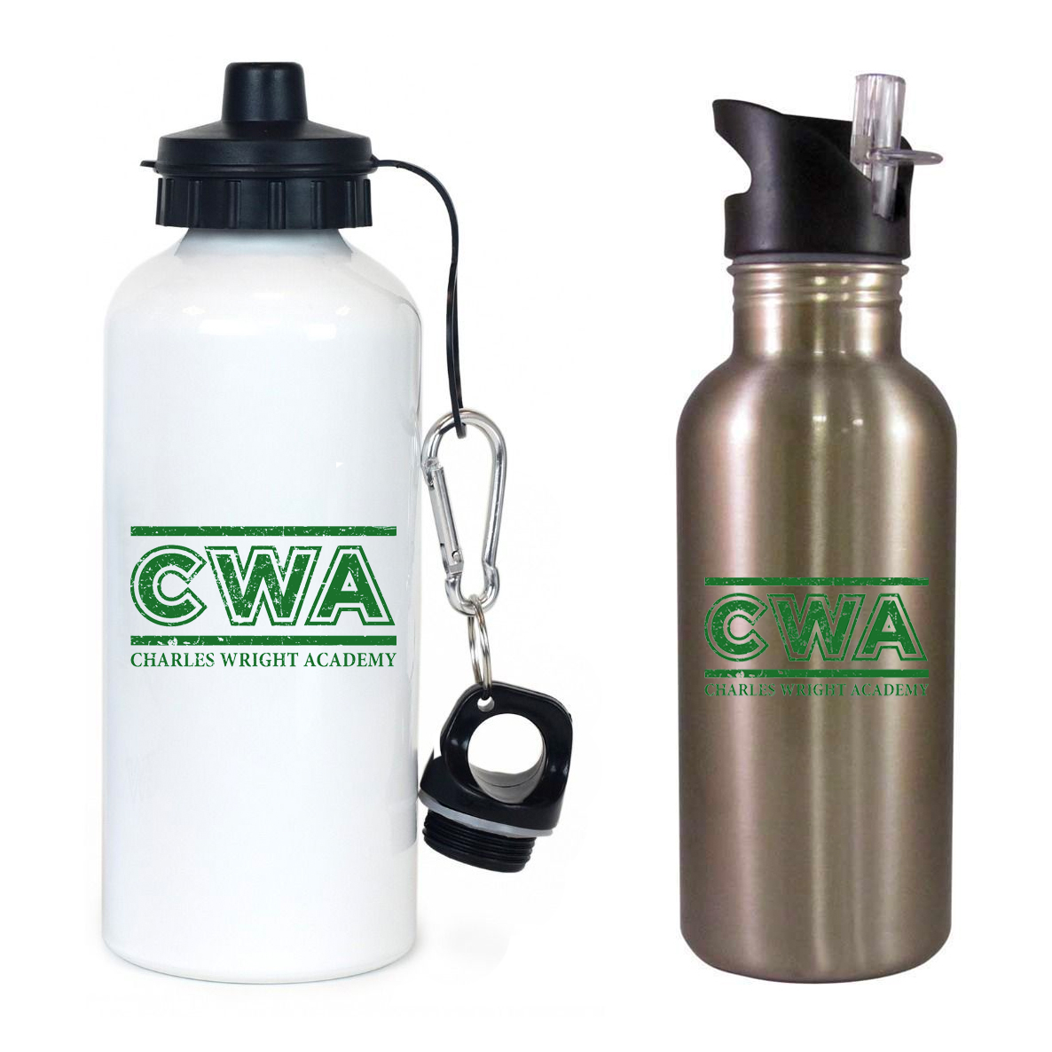 Charles Wright Academy Team Water Bottle