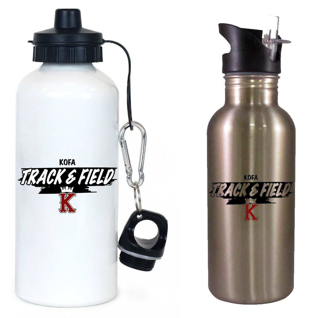 Kofa HS Track & Field Team Water Bottle