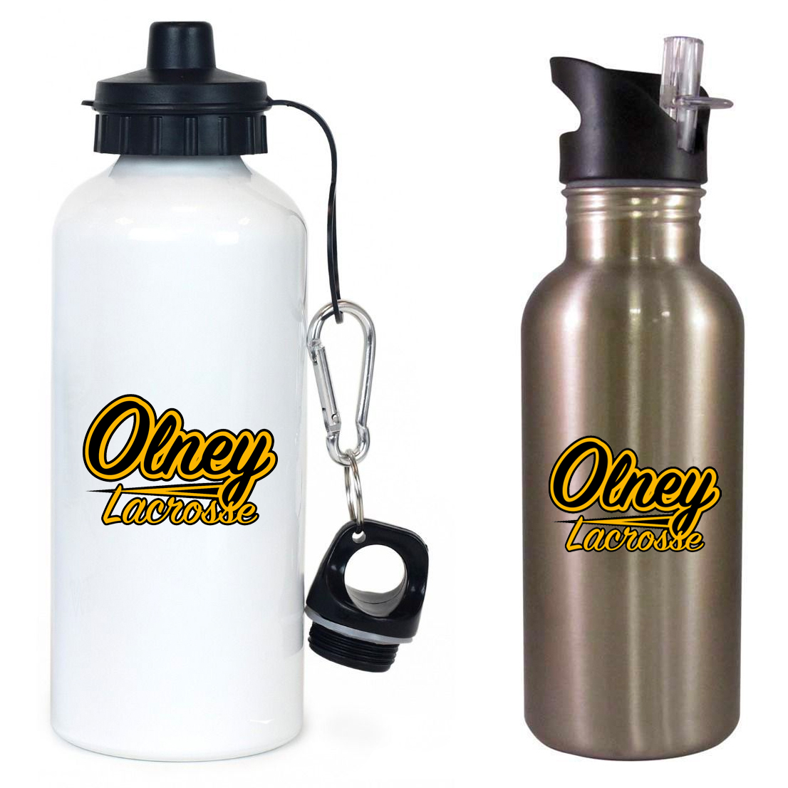 Olney Bears Lacrosse Team Water Bottle