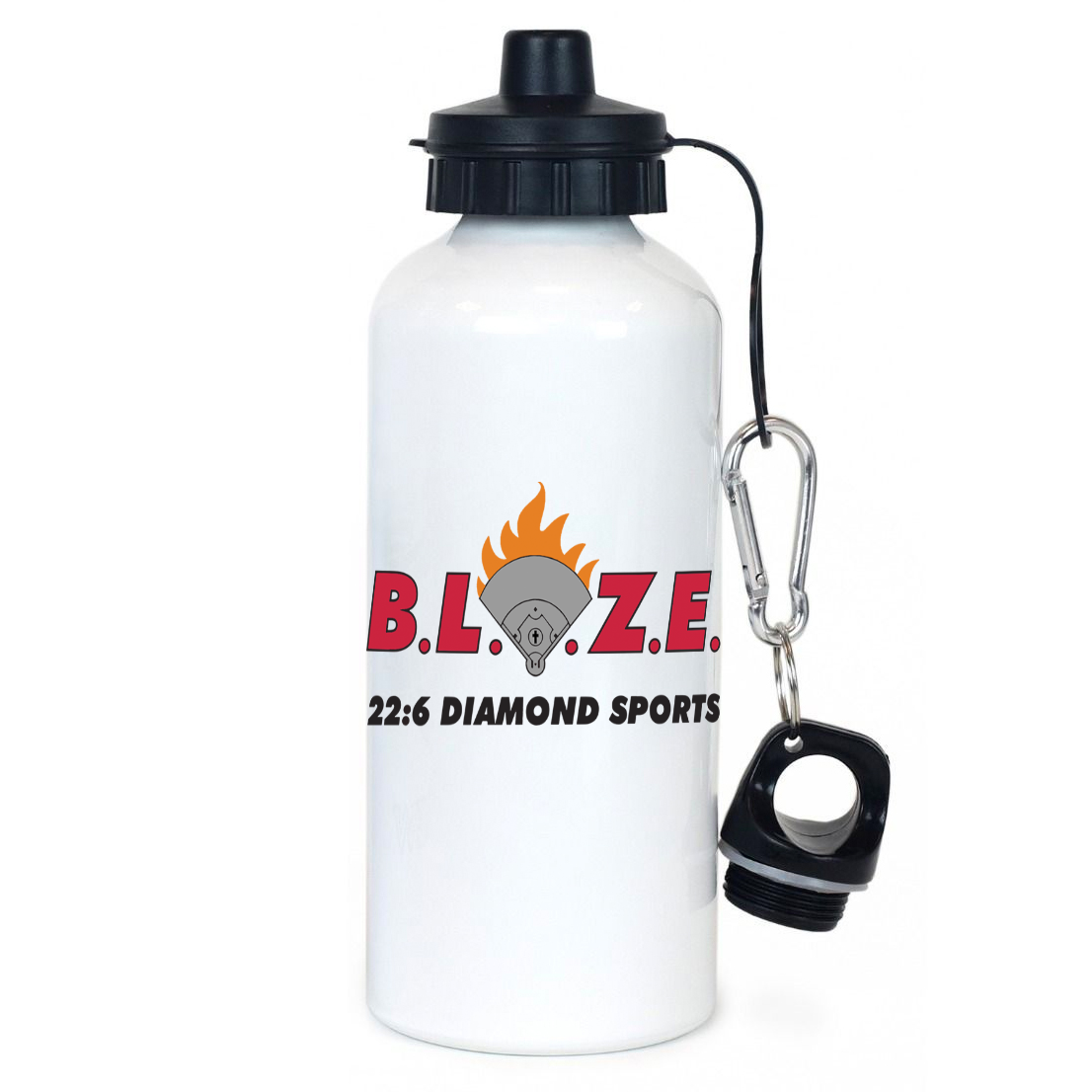 BLAZE 22:6 Diamond Sports Team Water Bottle