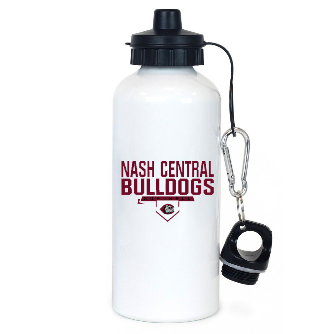 Nash Central HS Softball Team Water Bottle