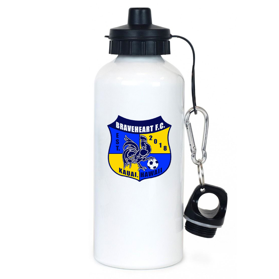 Kauai Braveheart FC Team Water Bottle