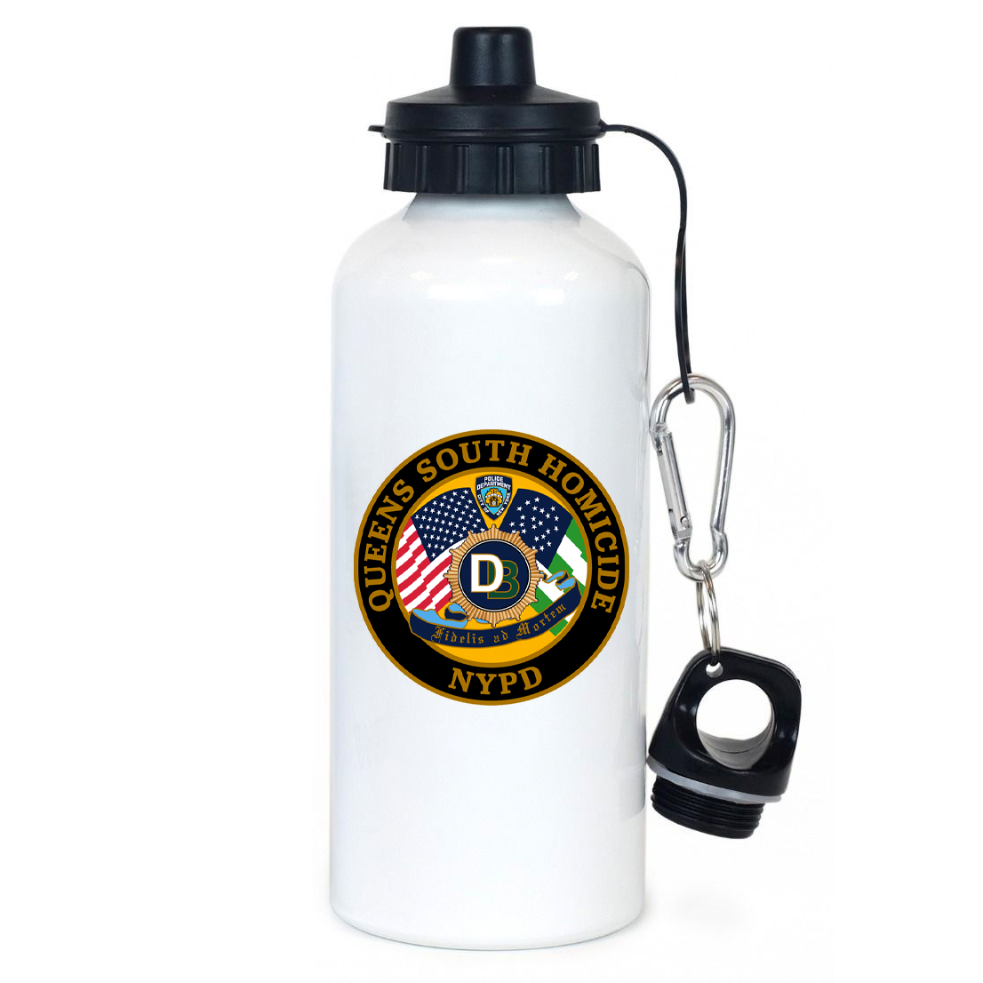 Queens South Homicide Team Water Bottle