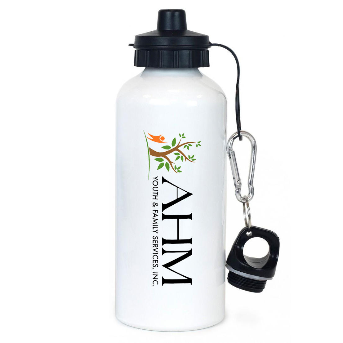 AHM Youth & Family Services Team Water Bottle