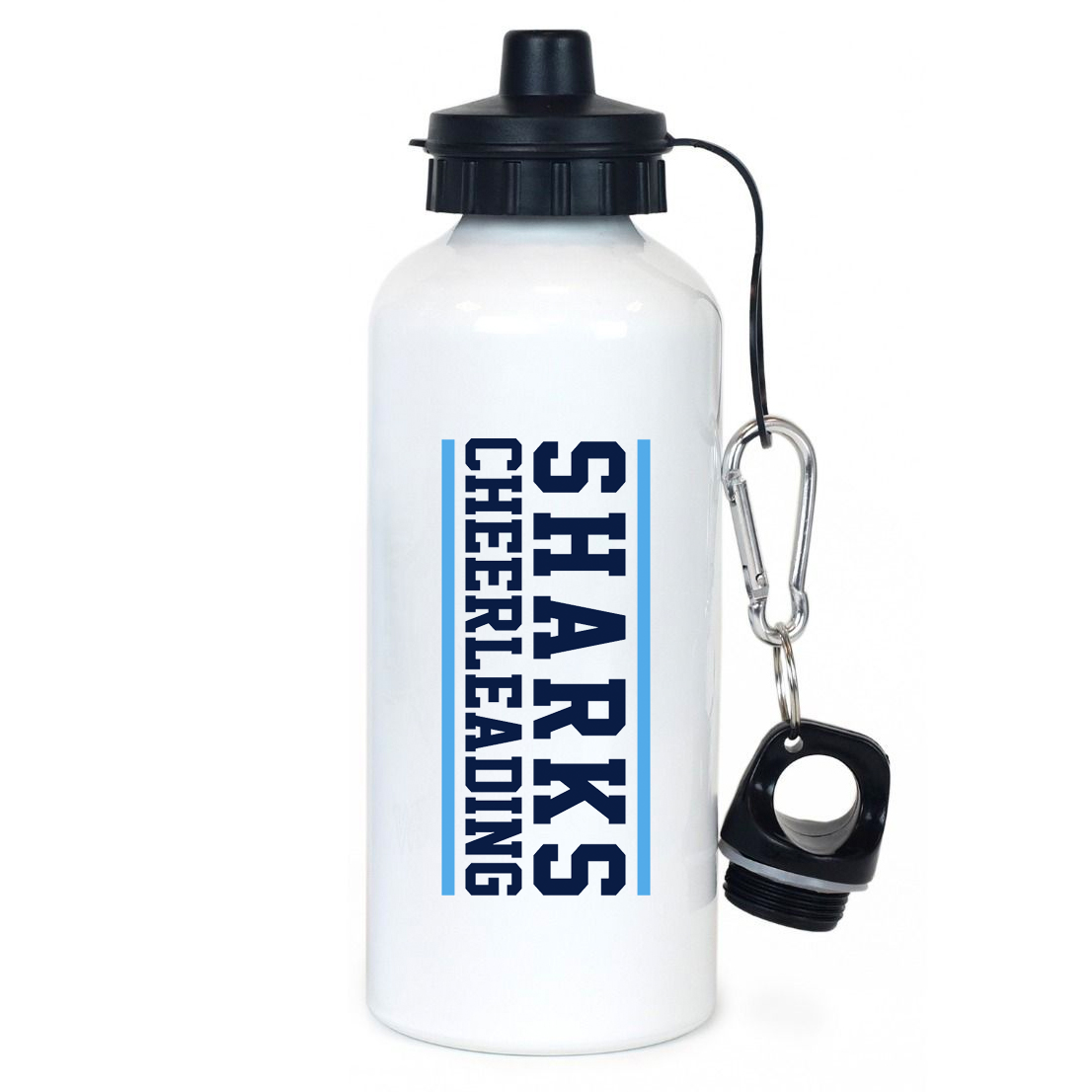 Sharks Cheerleading Team Water Bottle