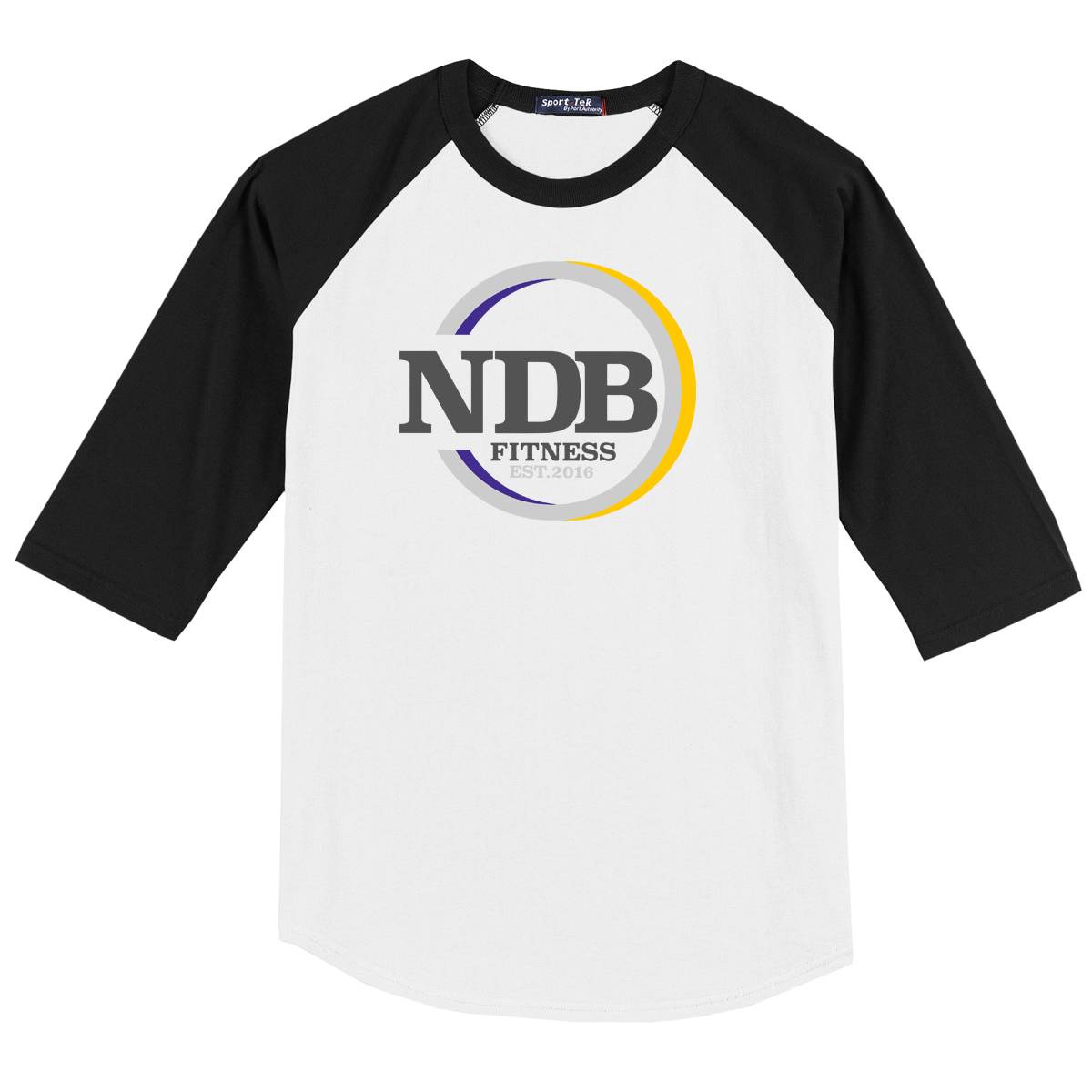 NDB Fitness 3/4 Sleeve Baseball Shirt