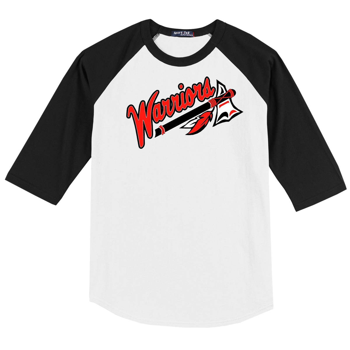 Dothan Warriors Softball 3/4 Sleeve Baseball Shirt