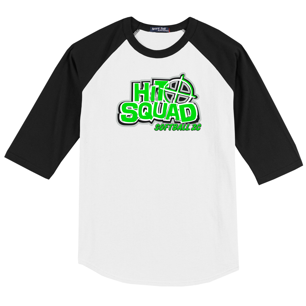 Hit Squad Softball 3/4 Sleeve Baseball Shirt