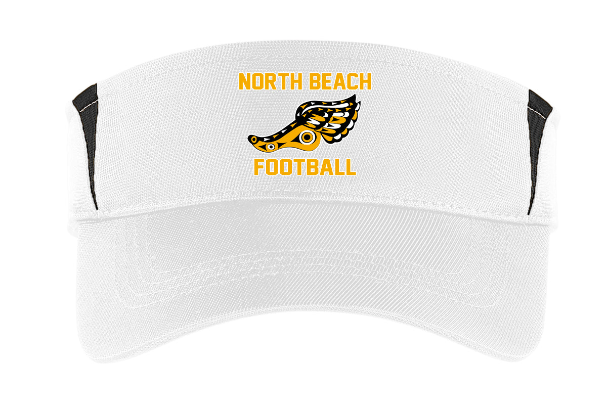 North Beach Football  Visor