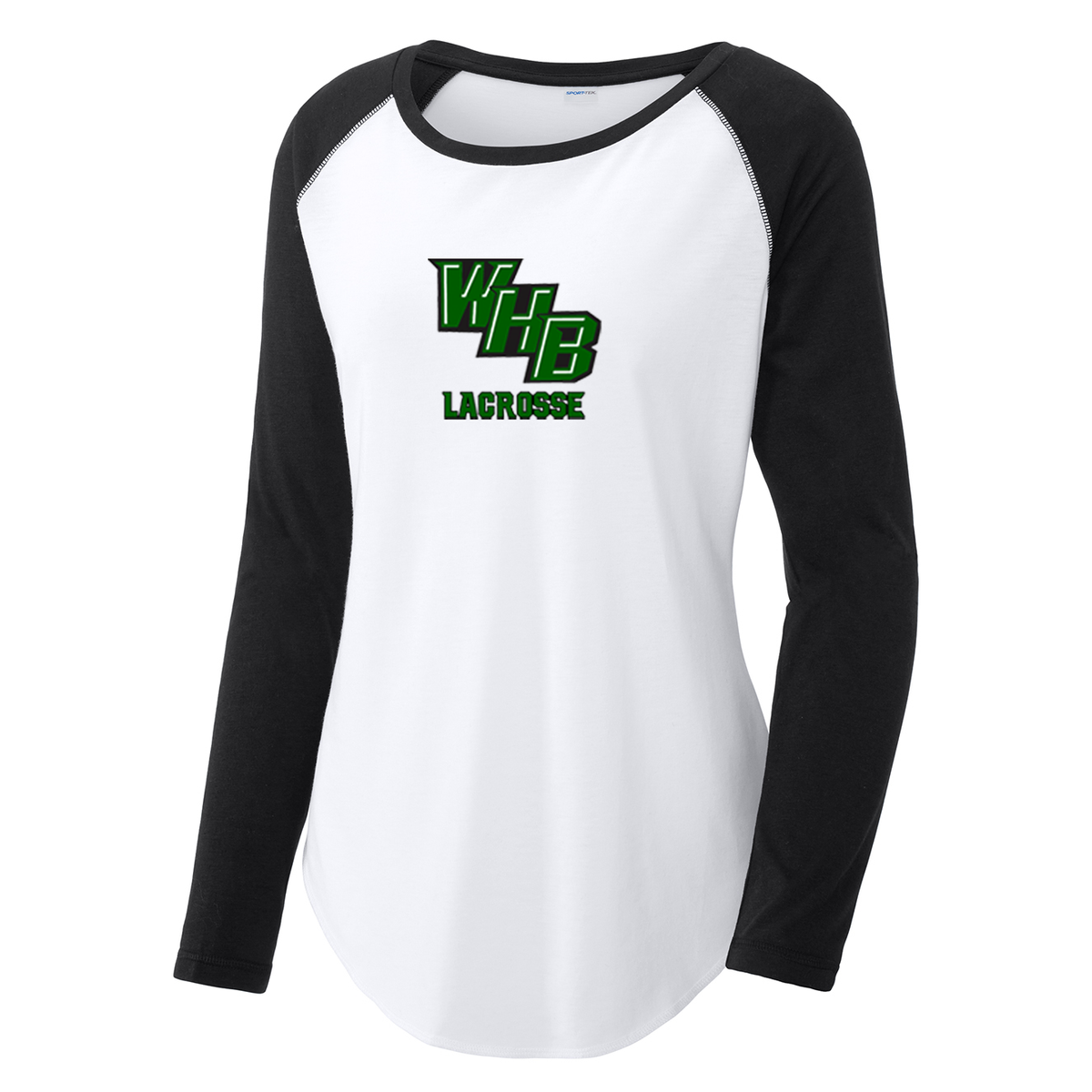 Westhampton Beach PAL Lacrosse Women's Raglan Long Sleeve CottonTouch