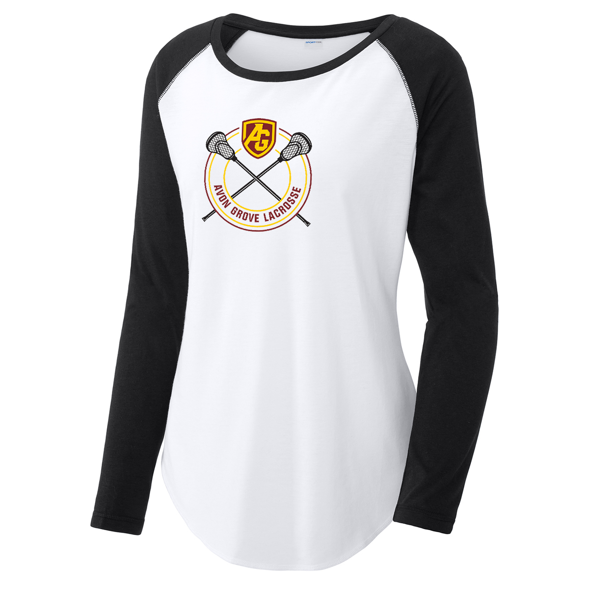 Avon Grove Lacrosse Women's Raglan Long Sleeve CottonTouch