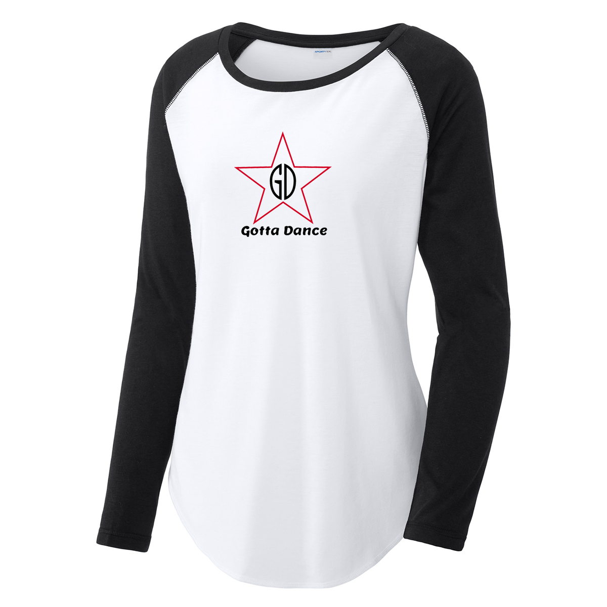 Gotta Dance Women's Raglan Long Sleeve CottonTouch