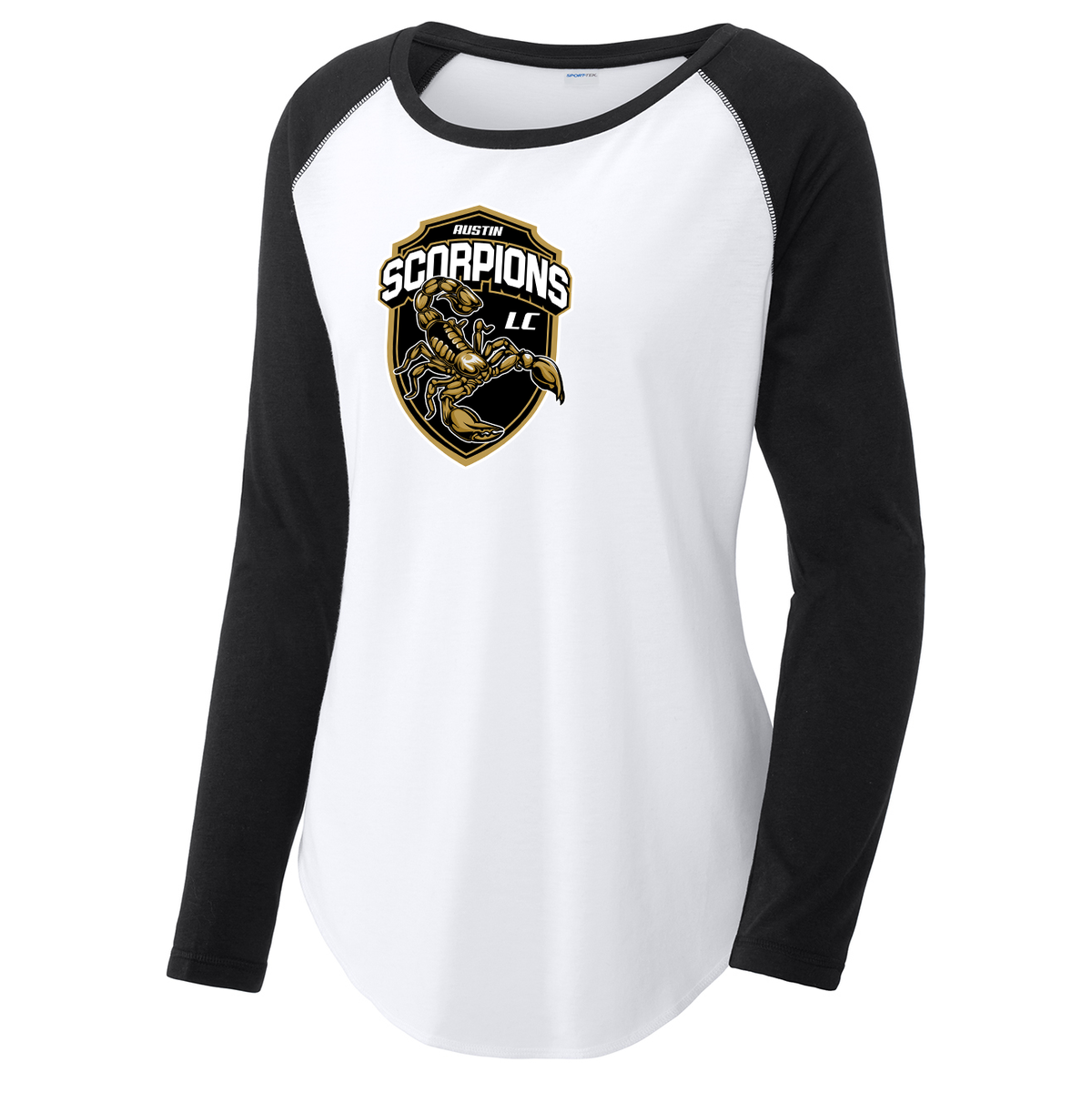 Austin Scorpions Lacrosse Club Women's Raglan Long Sleeve CottonTouch