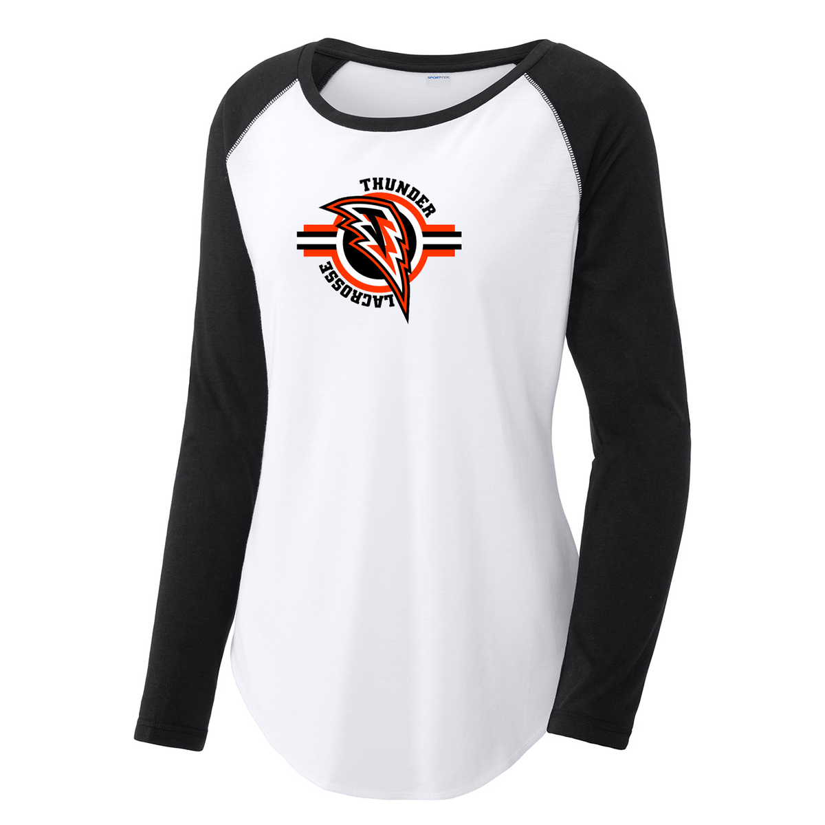 Jersey Thunder Lacrosse Women's Raglan Long Sleeve CottonTouch