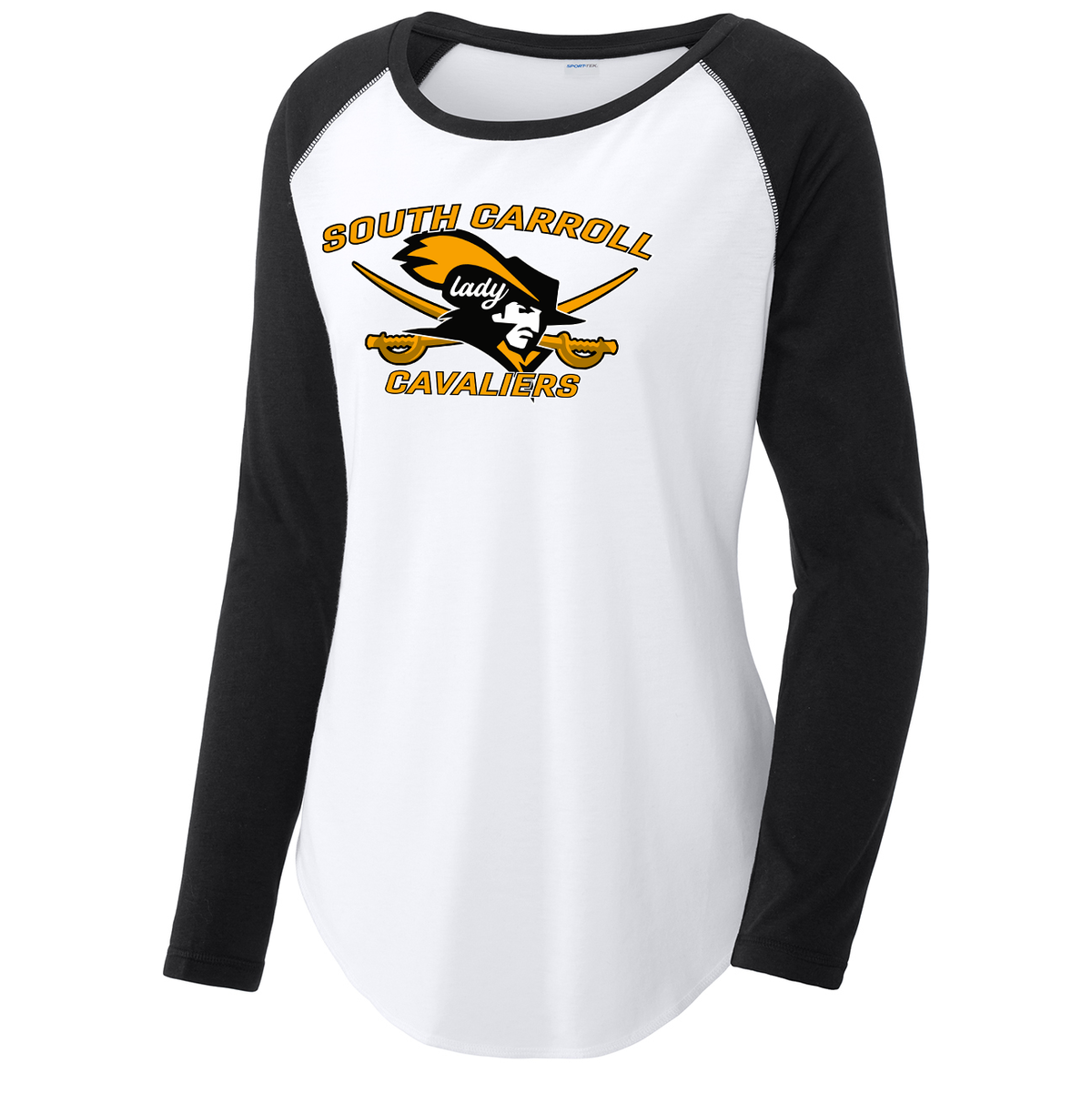 Lady Cavs Women's Raglan Long Sleeve CottonTouch