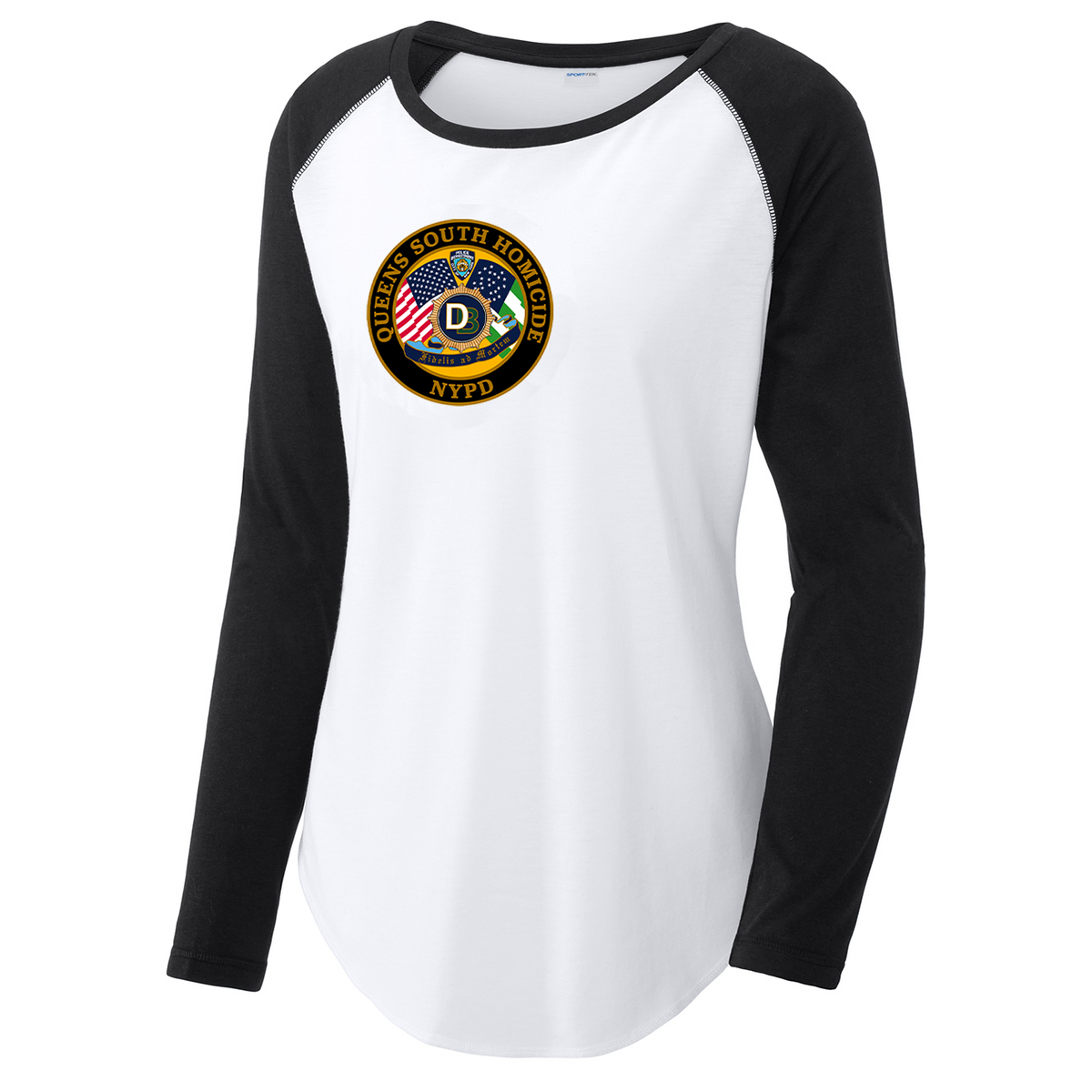 Queens South Homicide Women's Raglan Long Sleeve CottonTouch