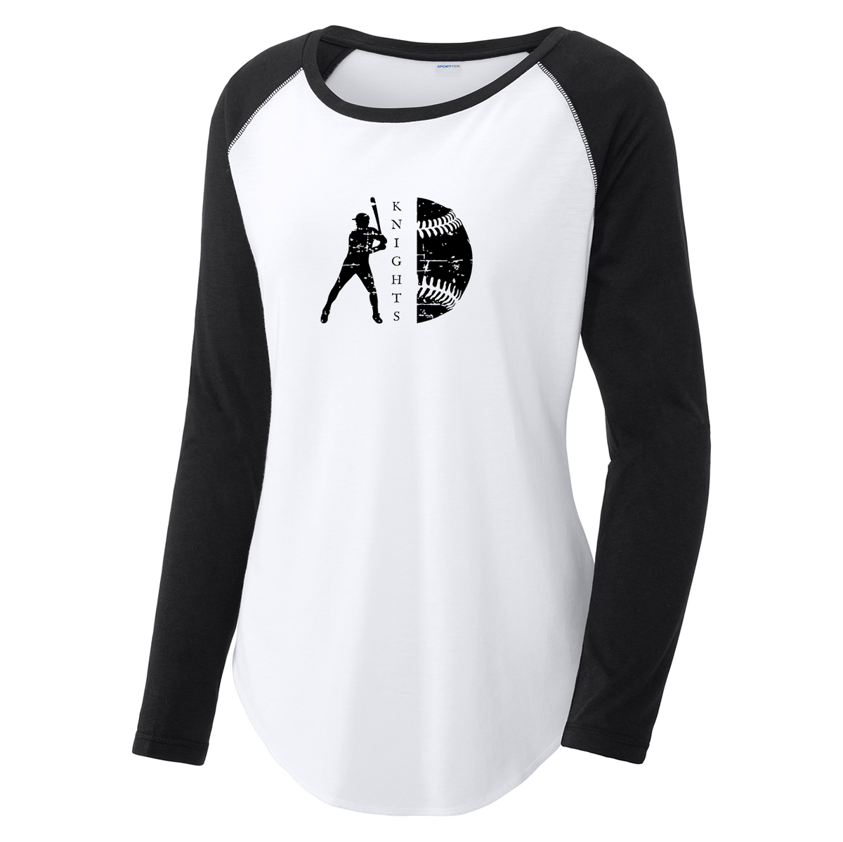 Knights Baseball Women's Raglan Long Sleeve CottonTouch