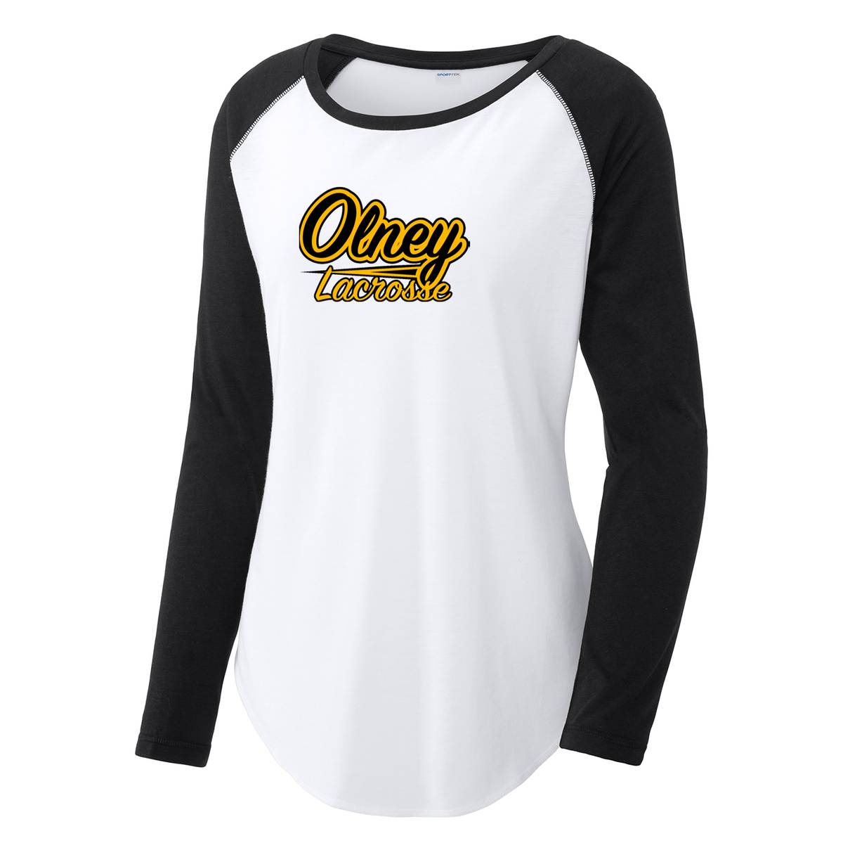 Olney Bears Lacrosse Women's Raglan Long Sleeve CottonTouch