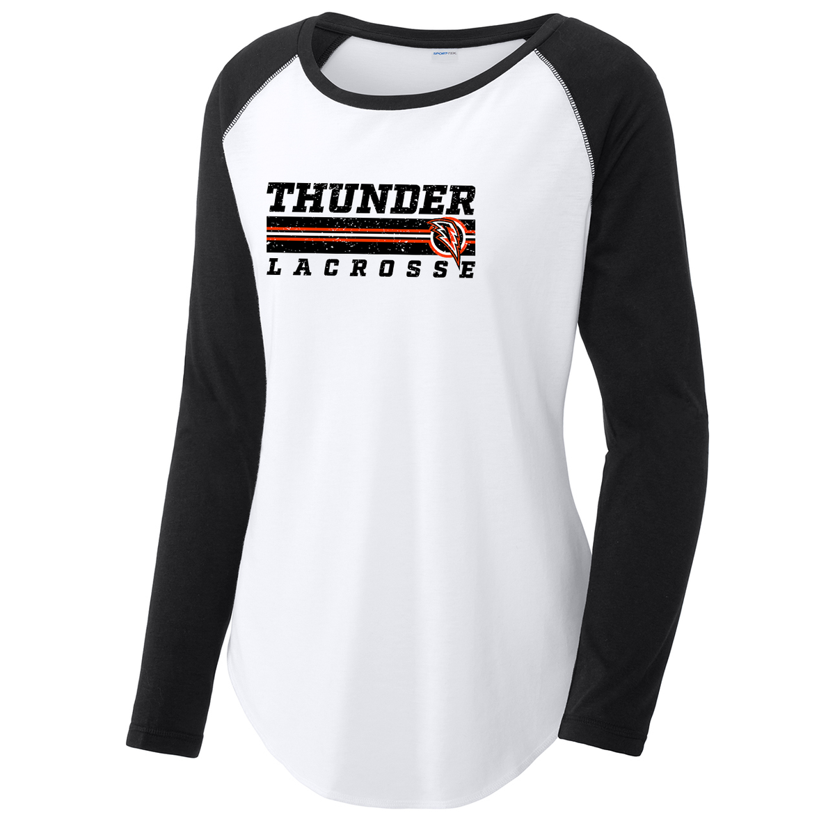 Jersey Thunder Girls Lacrosse Women's Raglan Long Sleeve CottonTouch