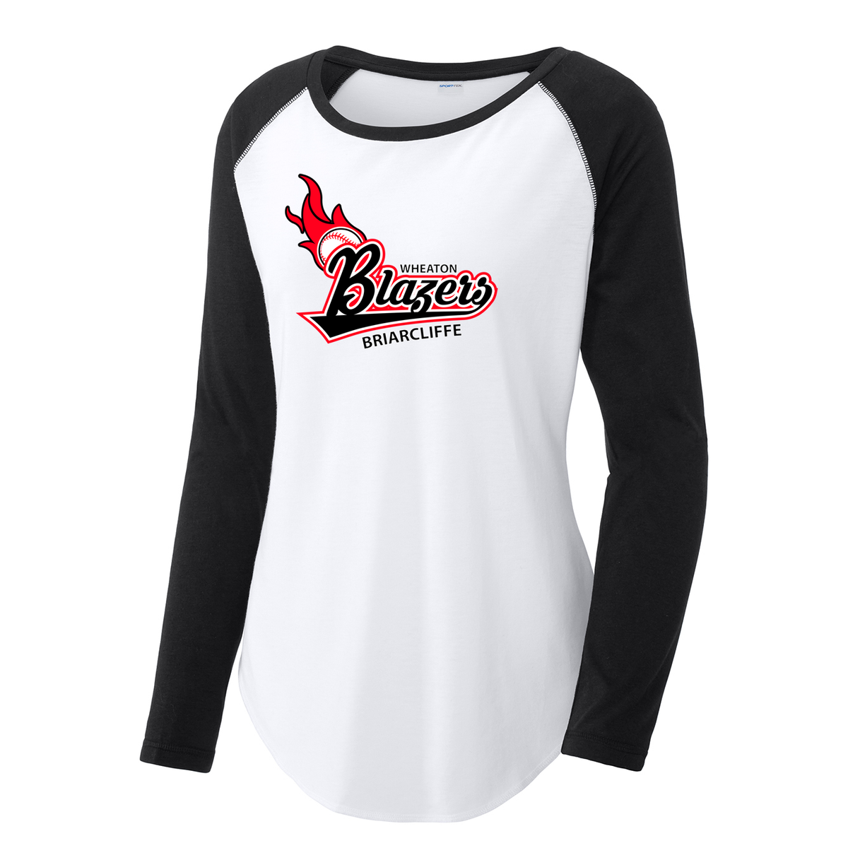 Blazers Baseball Women's Raglan Long Sleeve CottonTouch