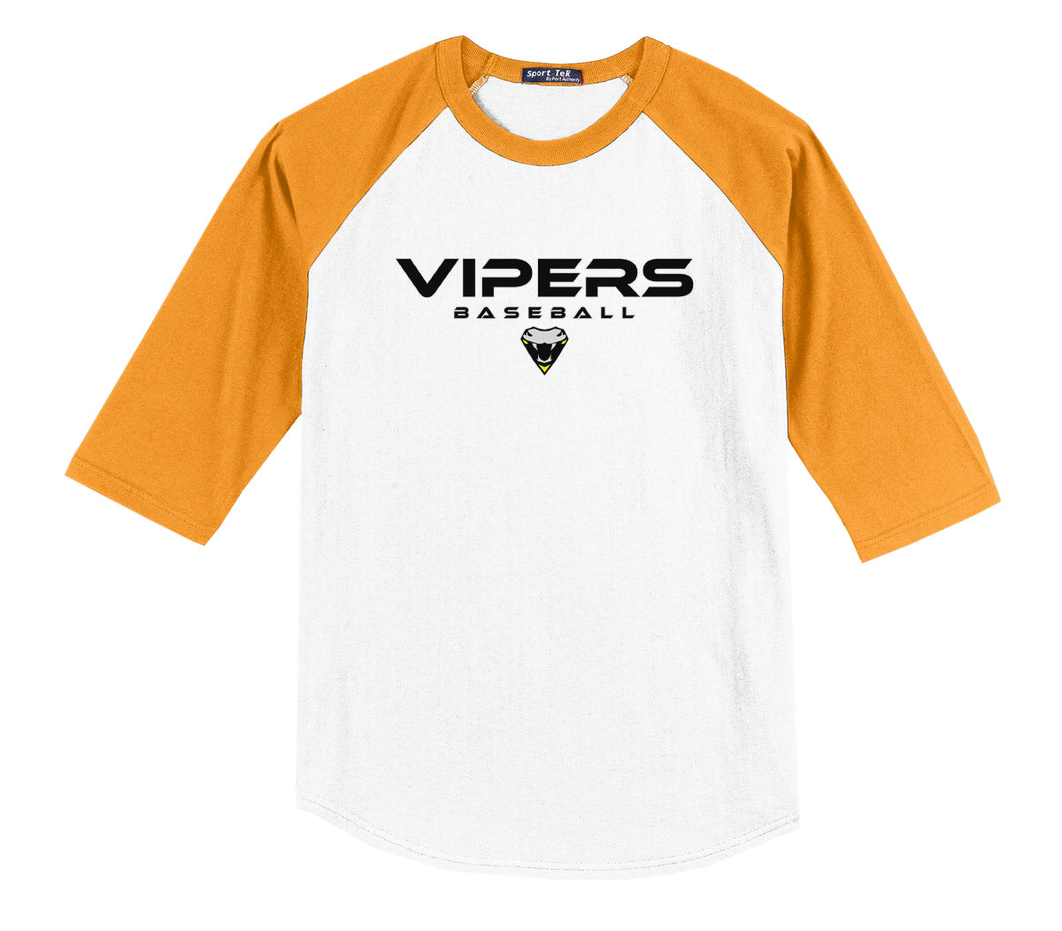 Iowa Vipers Baseball 3/4 Sleeve Baseball Shirt