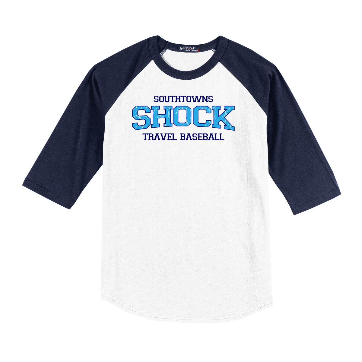 SouthTowns Shock 3/4 Sleeve Baseball Shirt