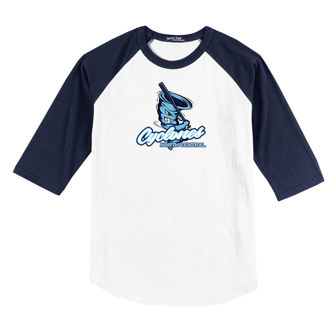 Cyclones Baseball 3/4 Sleeve Baseball Shirt