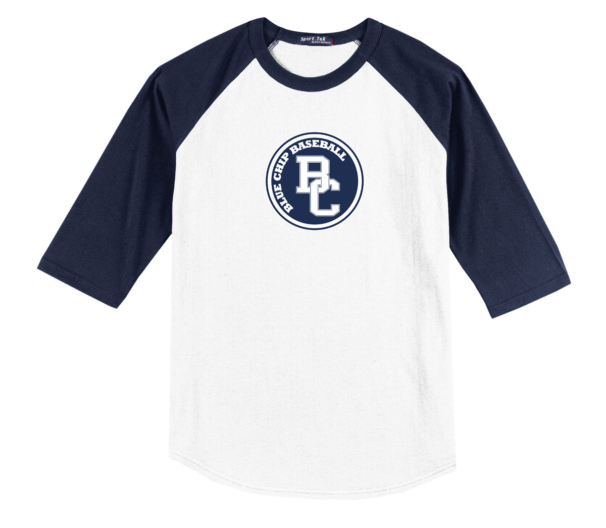 BlueChip Baseball 3/4 Sleeve Baseball Shirt