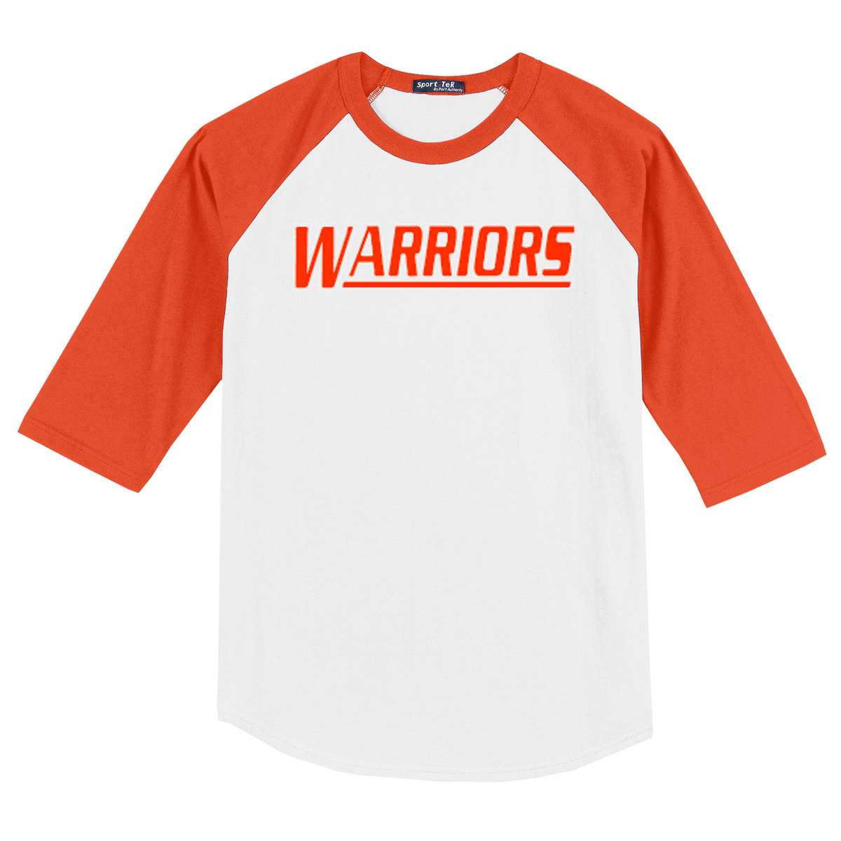 West Warriors Baseball 3/4 Sleeve Baseball Shirt