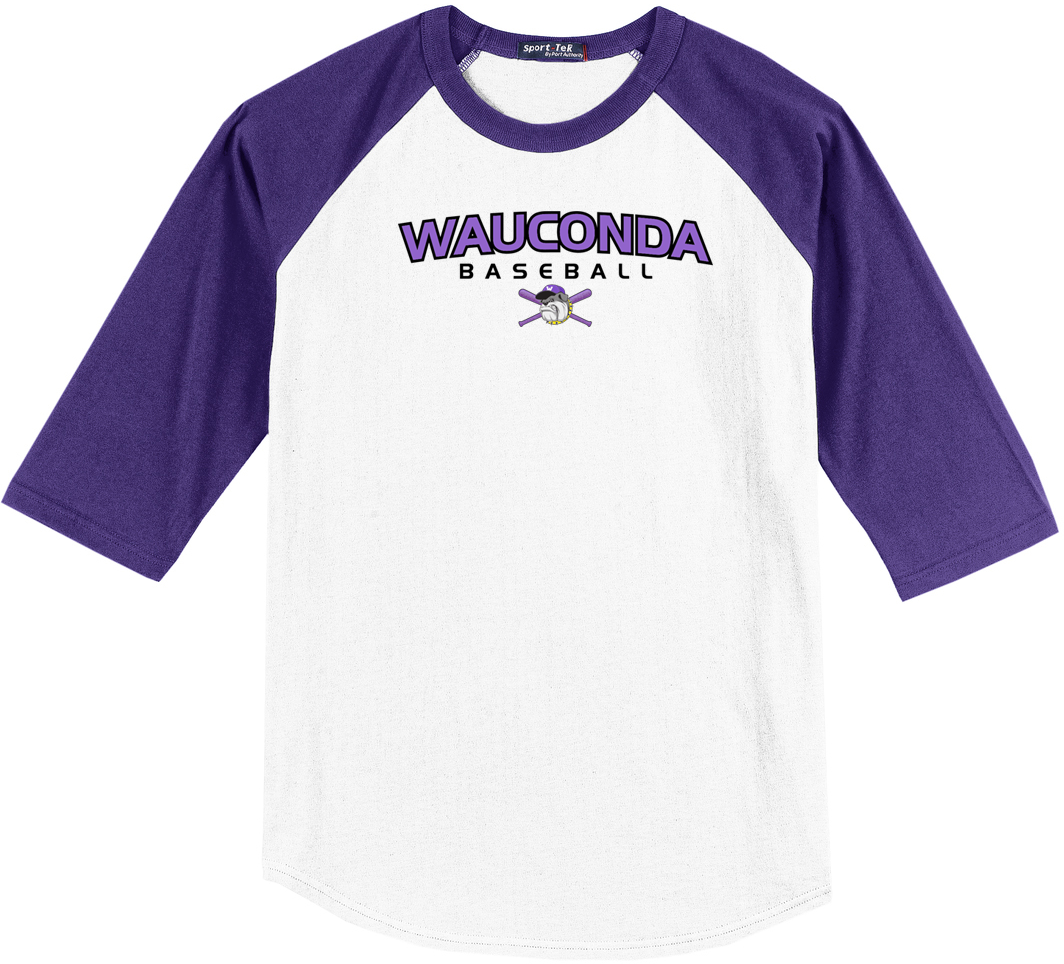 Wauconda Baseball 3/4 Sleeve Baseball Shirt