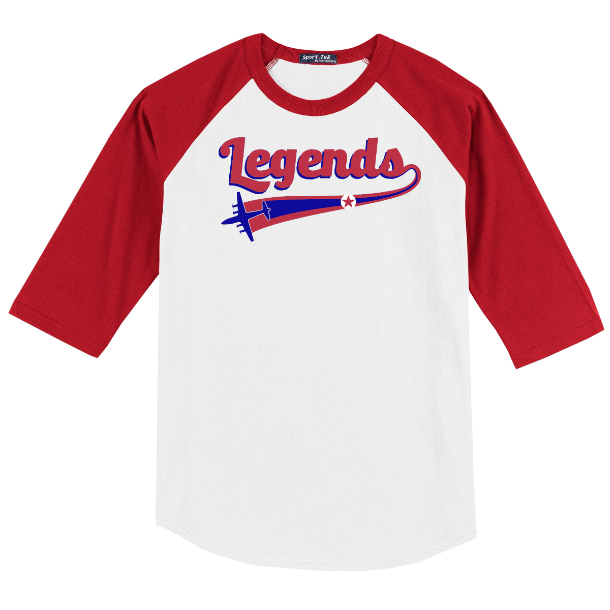 B17 Legends Baseball 3/4 Sleeve Baseball Shirt