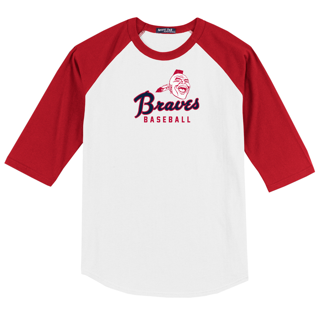 Tri-State Braves Raglan CottonTouch Tee – Blatant Team Store