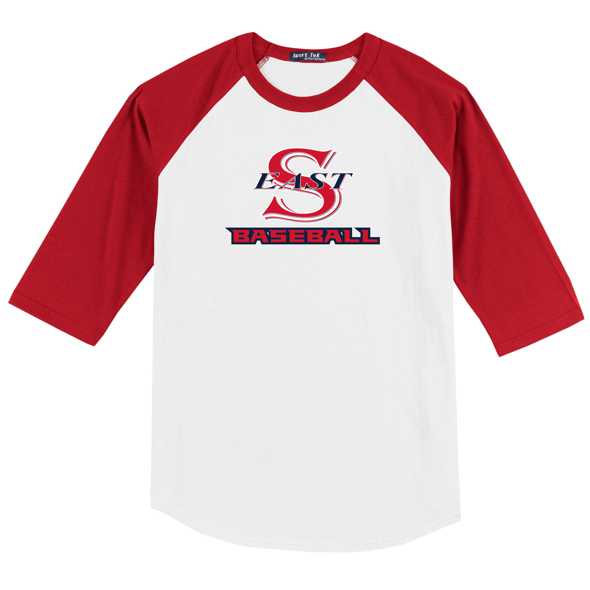 Smithtown East Baseball 3/4 Sleeve Baseball Shirt
