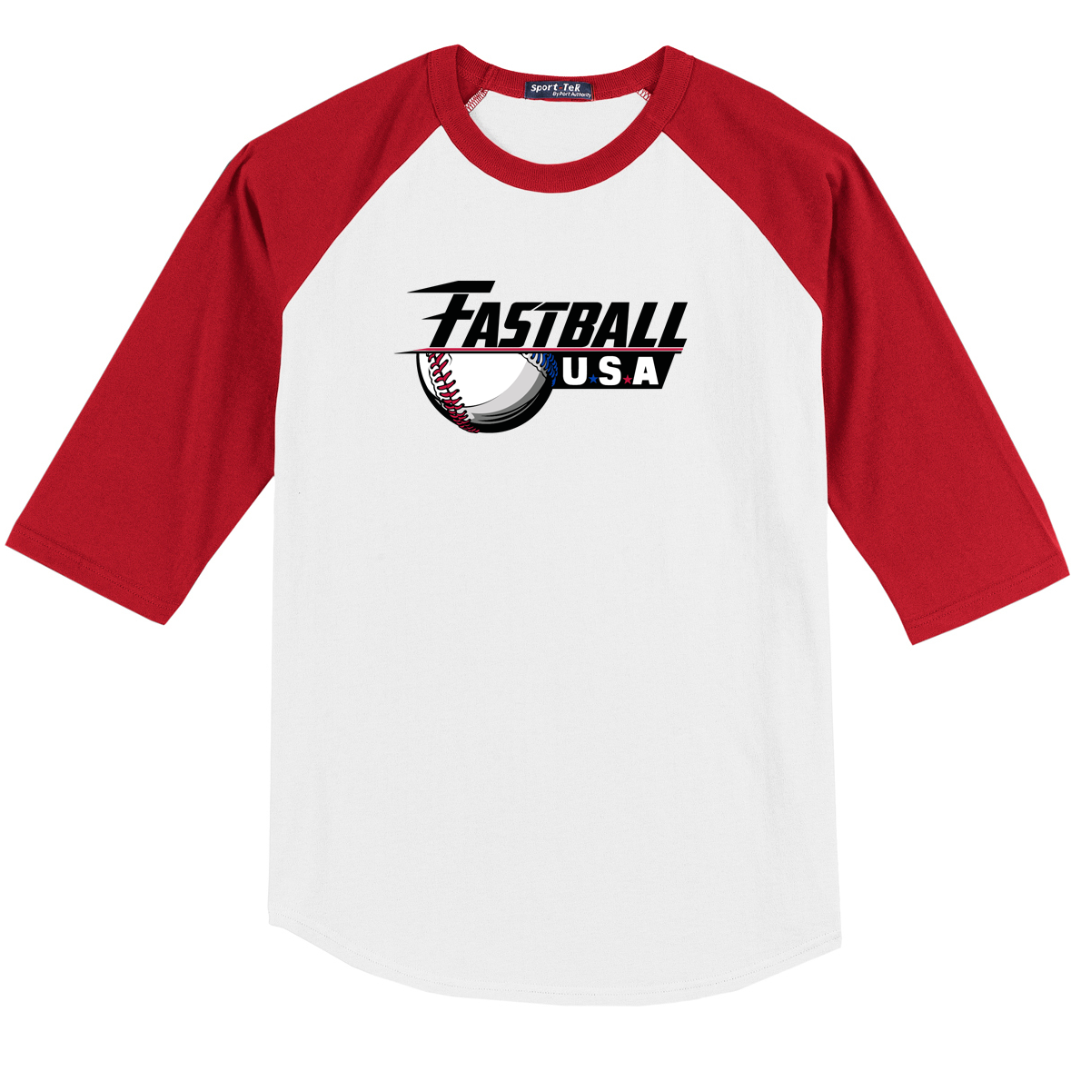 Fastball USA Academy Baseball  3/4 Sleeve Baseball Shirt