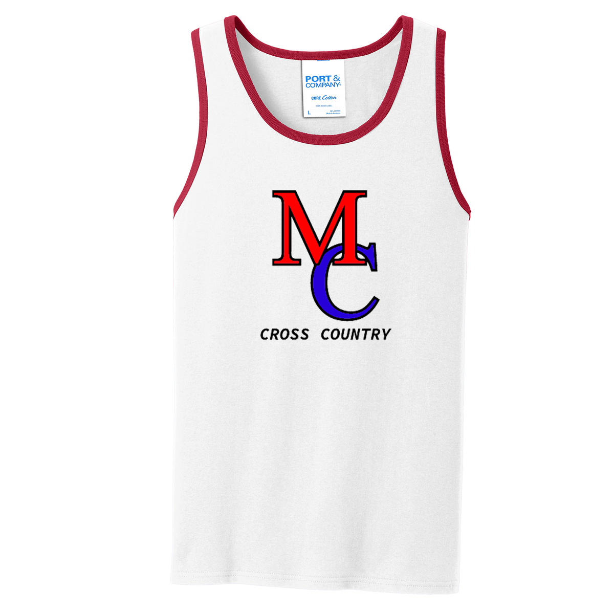 Middle Country Cross Country Sleeveless Cotton Tank Top