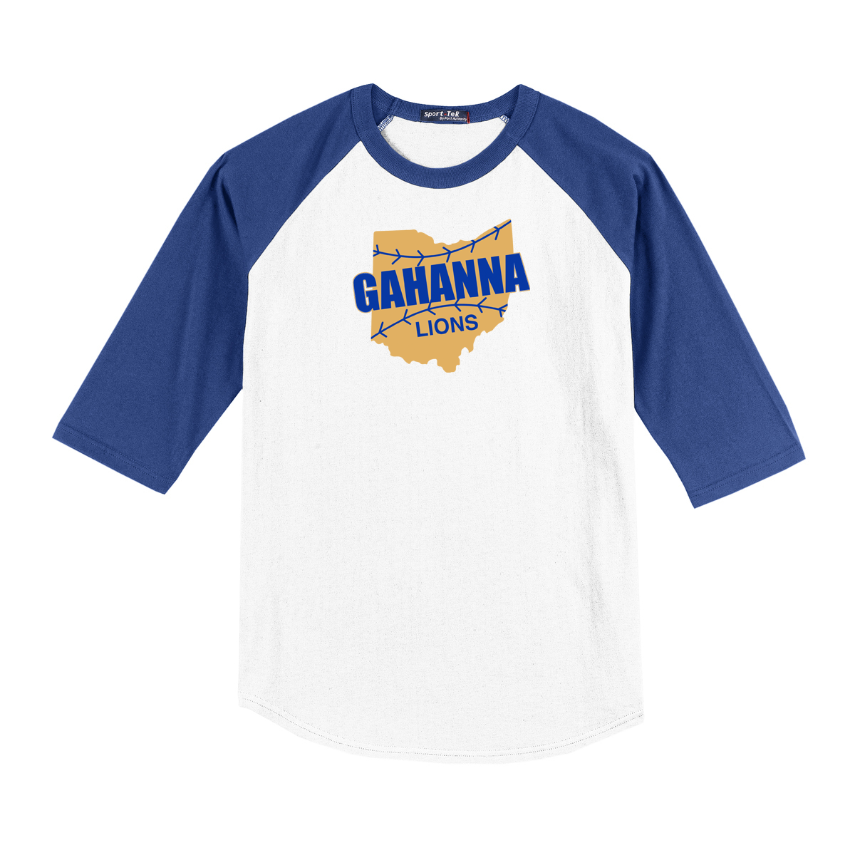 Gahanna Baseball 3/4 Sleeve Baseball Shirt