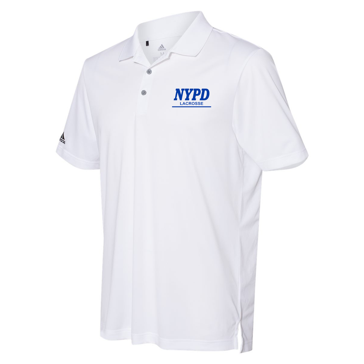 NYPD Lacrosse Adidas Performance Sport Polo