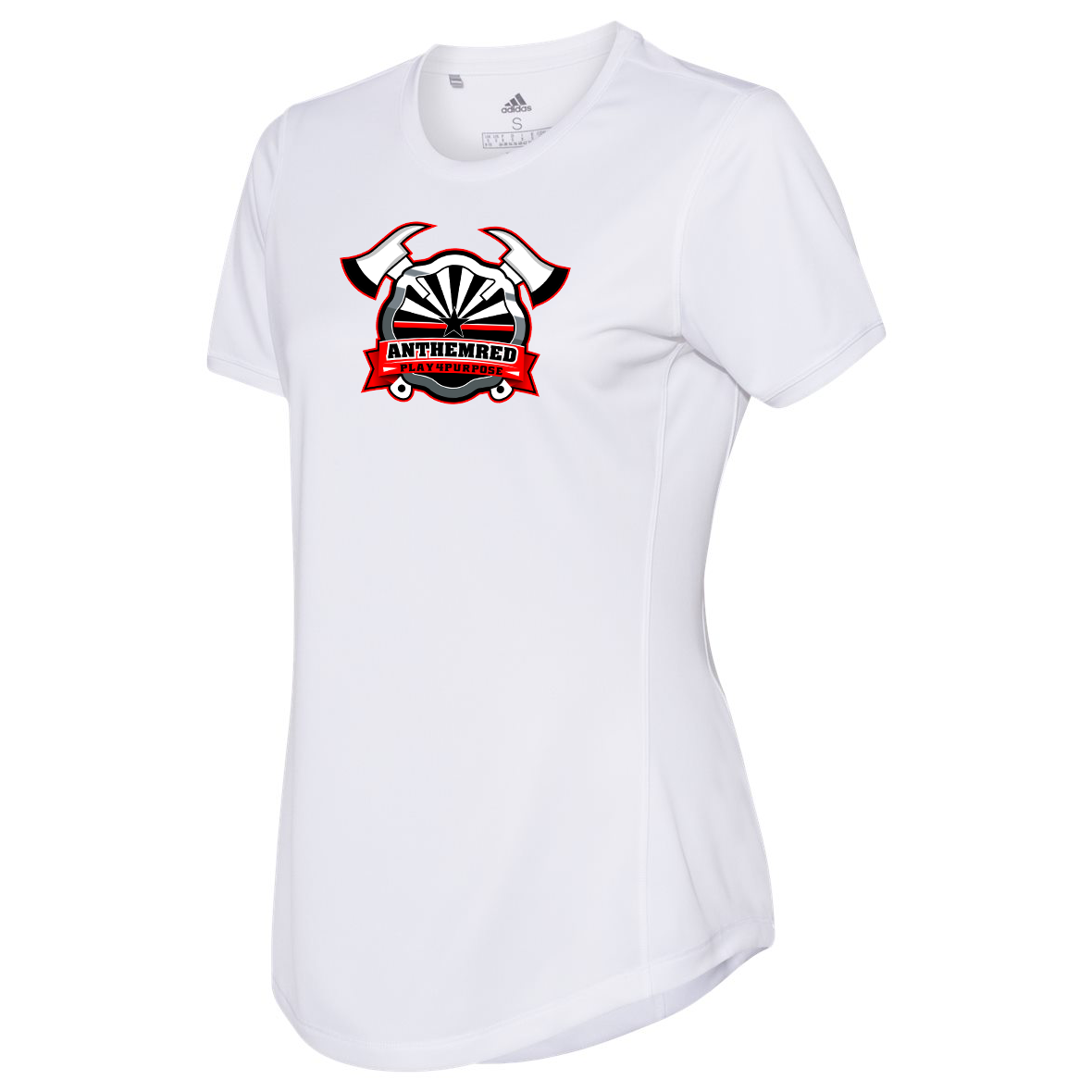 Anthem Red Softball Women's Adidas Sport T-Shirt